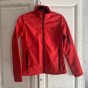 Audi Collection Soft Shell Red Jacket